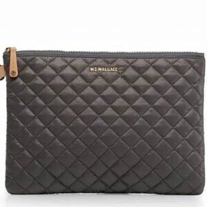 MZ Wallace Metro Pouch in Magnet